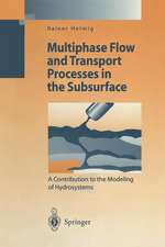 Multiphase Flow and Transport Processes in the Subsurface