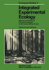 Integrated Experimental Ecology: Methods and Results of Ecosystem Research in the German Solling Project