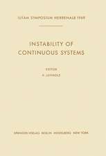 Instability of Continuous Systems: Symposium Herrenalb (Germany) September 8–12, 1969