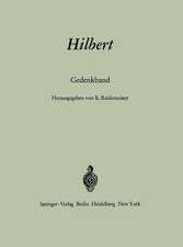 Hilbert: Gedenkband