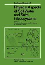 Physical Aspects of Soil Water and Salts in Ecosystems