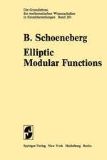 Elliptic Modular Functions: An Introduction