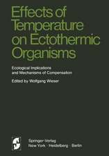 Effects of Temperature on Ectothermic Organisms