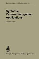 Syntactic Pattern Recognition, Applications