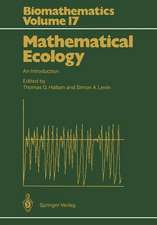 Mathematical Ecology: An Introduction