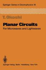 Planar Circuits for Microwaves and Lightwaves