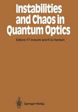 Instabilities and Chaos in Quantum Optics