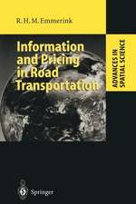 Information and Pricing in Road Transportation