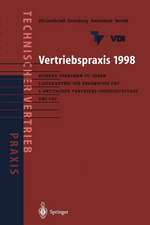 Vertriebspraxis 1998: Kunden sprechen zu ihren Lieferanten: Die Ergebnisse des 1. Deutschen Vertriebs-Ingenieurtages des VDI