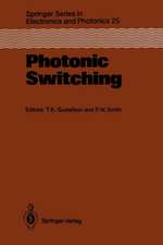 Photonic Switching: Proceedings of the First Topical Meeting, Incline Village, Nevada, March 18–20, 1987