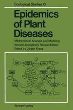 Epidemics of Plant Diseases: Mathematical Analysis and Modeling