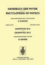 Geophysik III / Geophysics III: Teil V / Part V