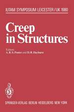 Creep in Structures: 3rd Symposium, Leicester, UK, September 8–12, 1980