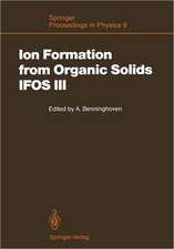 Ion Formation from Organic Solids (IFOS III)