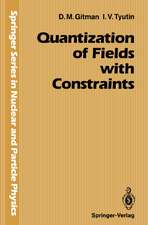 Quantization of Fields with Constraints