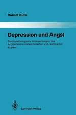 Depression und Angst: Psychopathologische Untersuchungen des Angsterlebens melancholischer und neurotischer Kranker