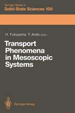 Transport Phenomena in Mesoscopic Systems: Proceedings of the 14th Taniguchi Symposium, Shima, Japan, November 10–14, 1991