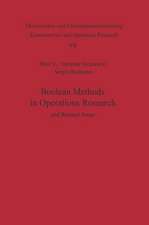 Boolean Methods in Operations Research and Related Areas