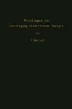 Grundlagen der Übertragung elektrischer Energie