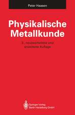 Physikalische Metallkunde