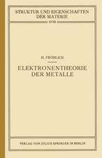 Elektronentheorie der Metalle