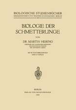 Biologie der Schmetterlinge