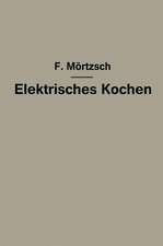 Elektrisches Kochen: Erfahrungen über Auswahl und Betrieb elektrischer Kochgeräte für Haushalt- und Großküchen