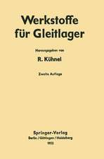 Werkstoffe für Gleitlager