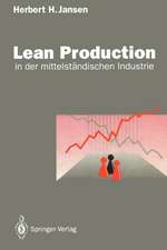 Lean Production: in der mittelständischen Industrie