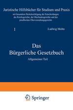 Das Bürgerliche Gesetzbuch: Allgemeiner Teil