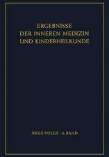 Ergebnisse der Inneren Medizin und Kinderheilkunde: Neue Folge