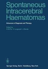 Spontaneous Intracerebral Haematomas: Advances in Diagnosis and Therapy