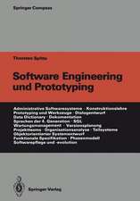 Software Engineering und Prototyping: Eine Konstruktionslehre für administrative Softwaresysteme