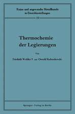 Thermochemie der Legierungen