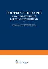 Protein-Therapie und Unspezifische Leistungssteigerung