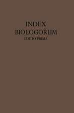 Index Biologorum: Inverstigatores · Laboratoria Periodica