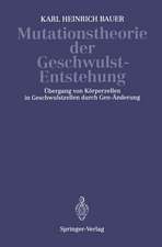 Mutationstheorie der Geschwulst-Entstehung: Übergang von Körperzellen in Geschwulstzellen Durch Gen-Änderung