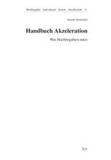 Handbuch Akzeleration