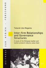 Inter-Firm Relationships and Governance Structures