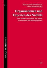 Organisationen und Experten des Notfalls