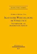 Slavische Wortbildung im Vergleich