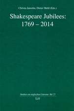 Shakespeare Jubilees: 1769-2014