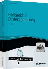 Erfolgreiche Existenzgründung -mit Arbeitshilfen online