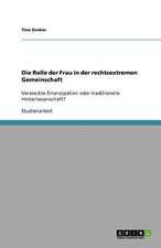 Die Rolle der Frau in der rechtsextremen Gemeinschaft