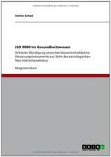 ISO 9000 im Gesundheitswesen