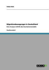 Migrationsbewegungen in Deutschland