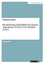 Die Bedeutung und Funktion des Lexems 