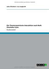 Die Themenzentrierte Interaktion nach Ruth Charlotte Cohn