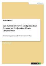 Das Human Resources-Cockpit und das Personal als Erfolgsfaktor für das Unternehmen