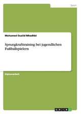 Sprungkrafttraining bei jugendlichen Fußballspielern